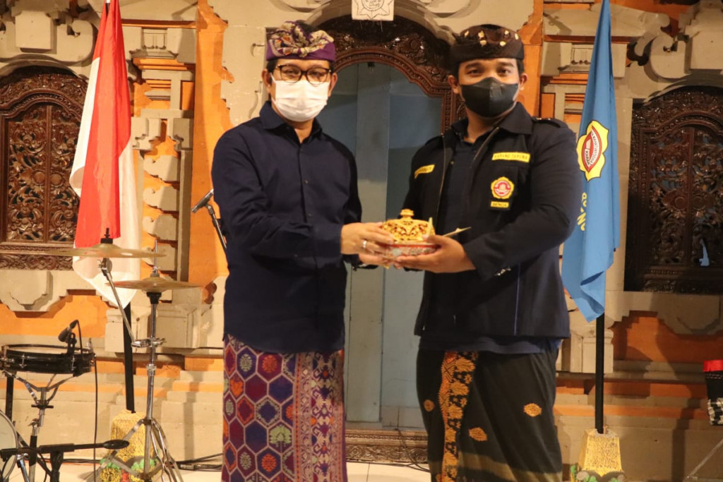 Sekda Adi Arnawa Hadiri Lomba Sketsa Ogoh-Ogoh Antar Pemuda Se-Kelurahan Benoa